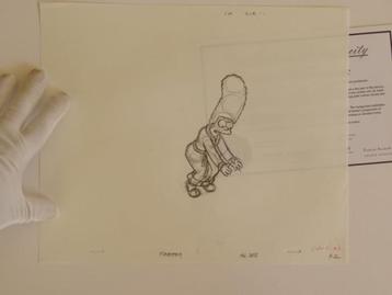 The Simpsons Original Drawing From Series - Marge Simpson beschikbaar voor biedingen