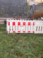 11 Barrières de chantier en pvc, Enlèvement, Comme neuf