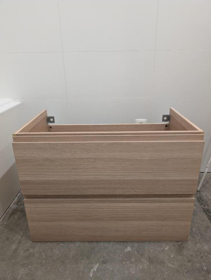 badkamermeubel Godmorgon IKEA, Huis en Inrichting, Badkamer | Badkamermeubels, Zo goed als nieuw, Wastafelkast, Minder dan 100 cm