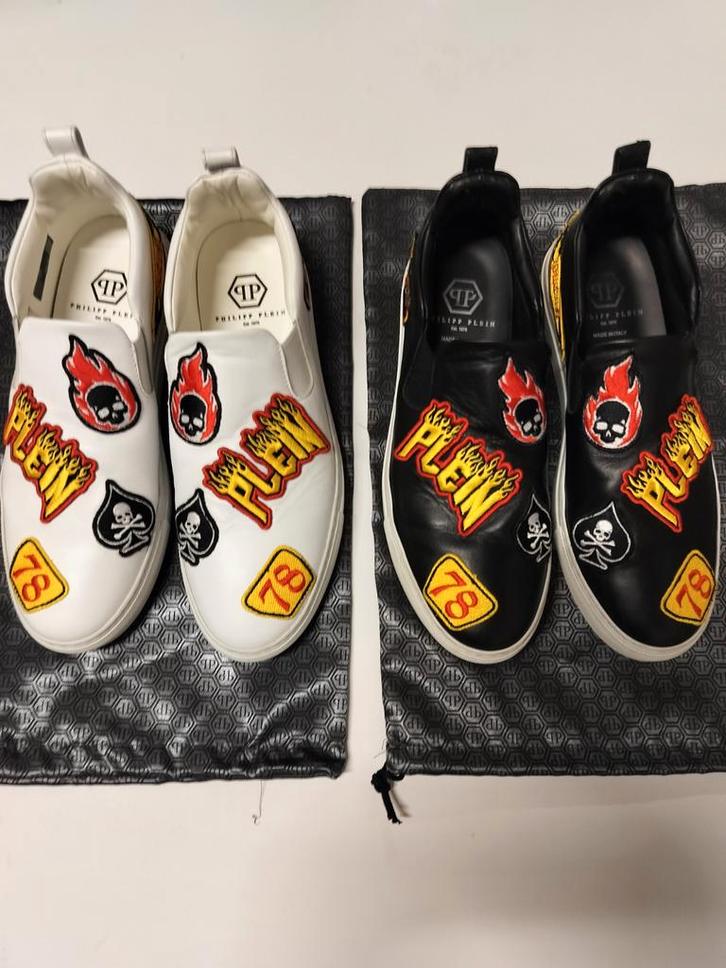 Schoenen Philip plein, Kleding | Heren, Schoenen, Zo goed als nieuw, Overige typen, Wit, Ophalen of Verzenden