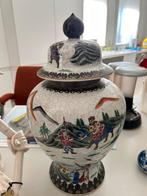 Beau vase chinois fait main 42 cm 30 cm + 12 cm, Enlèvement