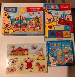 SET VAN BUMBA, 3 PUZZELS EN 1 BOEK MET MEMOKAARTJES, Kinderen en Baby's, Ophalen, Minder dan 10 stukjes, Zo goed als nieuw, 6 maanden tot 2 jaar