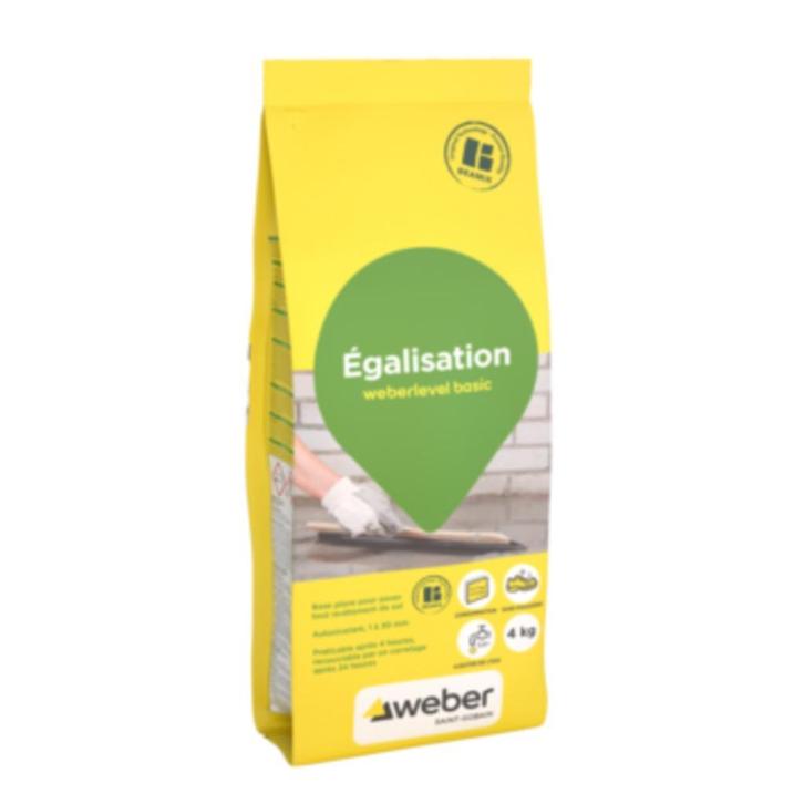 Weber egalisatie, Doe-het-zelf en Bouw, Metselstenen, Nieuw, Overige typen, Ophalen of Verzenden