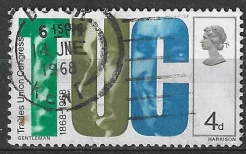 Groot-Brittannie 1968 - Yvert 510 - Unie van Werklieden (ST, Timbres & Monnaies, Timbres | Europe | Royaume-Uni, Non oblitéré