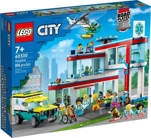 60330 LEGO City Ziekenhuis, Kinderen en Baby's, Speelgoed | Duplo en Lego, Nieuw, Lego, Complete set, Ophalen of Verzenden