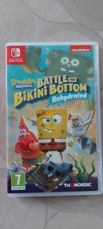 Spongebob Battle for Bikini Bottom Rehydr - Nintendo Switch, Ophalen of Verzenden, Zo goed als nieuw