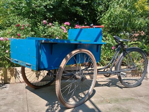 Oude bakfiets antiek gebruiksklaar, Fietsen en Brommers, Fietsen | Bakfietsen, Zo goed als nieuw, Ophalen