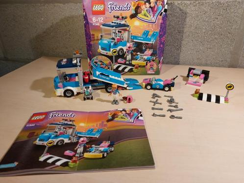 Lego friends 41348 - Race onderhouds truck, Kinderen en Baby's, Speelgoed | Duplo en Lego, Gebruikt, Lego, Complete set, Ophalen of Verzenden