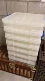 plastic opbergdozen 38x34 met compartimenten, Enlèvement