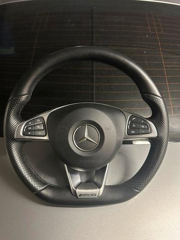 Mercedes amg stuur met airbag (w205) beschikbaar voor biedingen