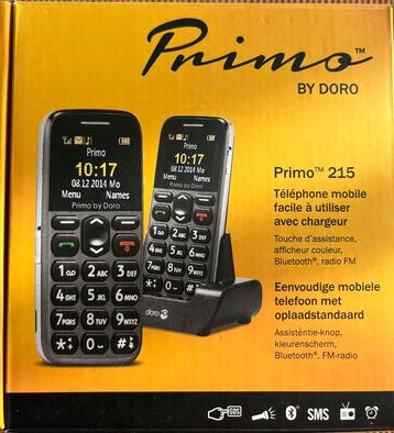 Primo 215 mobiele telefoon met grote toetsen
