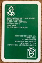 Strooier GEMEENTEKREDIET VAN BELGIË/HALLE, Ophalen of Verzenden, Zo goed als nieuw, Joker(s)
