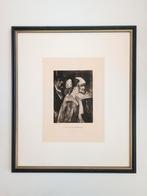Ets van Félicien Rops, Antiek en Kunst, Kunst | Etsen en Gravures, Ophalen of Verzenden