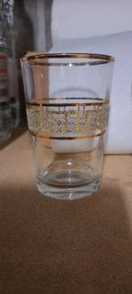 theeglazen 10 cm hoog in goede staat zie foto's., Ophalen of Verzenden, Zo goed als nieuw