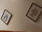 2 indische tekeningen in kader, Enlèvement