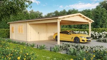 Garage + carport voor 4 wagens | €1000 korting beschikbaar voor biedingen