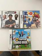 Set van 3 Nintendo DS-spellen, Games en Spelcomputers, Games | Nintendo DS, 2 spelers, Zo goed als nieuw, Vanaf 3 jaar, Gekoppelde computers