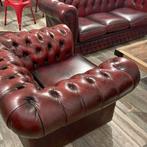 Complete Chesterfield zetel, Antiquités & Art, Antiquités | Meubles | Chaises & Canapés, Enlèvement