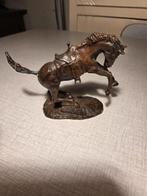 Franklin Mint " Rearing Horse", Ophalen of Verzenden, Brons