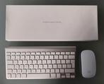 Apple toetsenbord A1314/Magic Mouse A1296 draadloos AZERTY, Zo goed als nieuw, Azerty