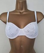 Elegante Witte BH in Katoen met Ajour - A, B en C Cups, Petite Fleur, Ophalen of Verzenden, Wit, BH
