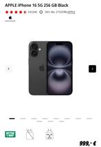 ✅ APPLE Iphone 16 256go Black !! NEW !! ✅, Telecommunicatie, Mobiele telefoons | Apple iPhone, 256 GB, Overige modellen, Zwart