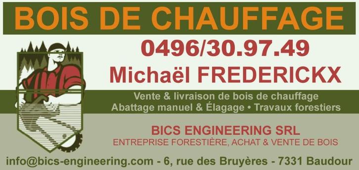 BOIS DE CHAUFFAGE DE QUALITE, Tuin en Terras, Brandhout, Blokken, Ophalen of Verzenden