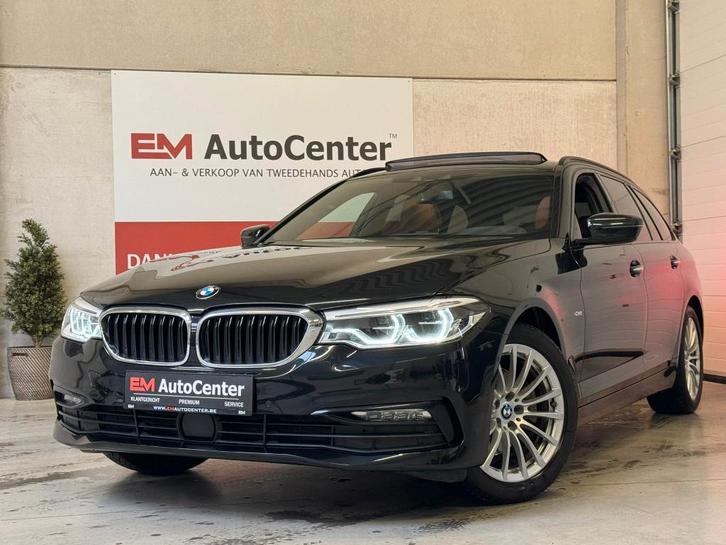 BMW 520DAs Autom. Sport Pano-LED-Memory-Acc-CAM-HeadUp-BTW., Autos, BMW, Entreprise, Achat, Série 5, Caméra de recul, Régulateur de distance