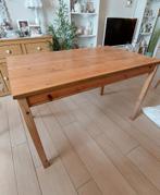 Table Ikea pin massif 75 x 118cm très robuste, Grenenhout, Zo goed als nieuw, Ophalen