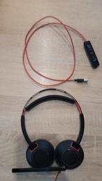 )  Poly Blackwire 5220 Casque Filaire - Micro Perche Flexibl, Ophalen of Verzenden, Zo goed als nieuw, Bedraad
