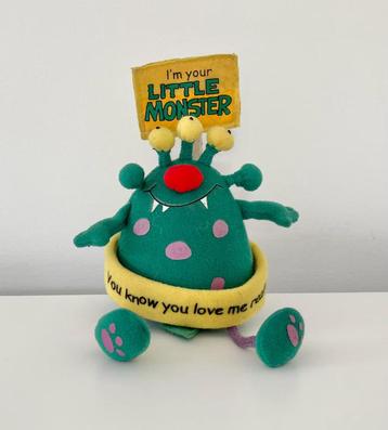 Peluche Vintage Xpressions I'm Your Little Monster 1980