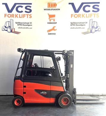 Elektrische heftruck linde 3.5 ton NIEUWSTAAT, Ophalen, 3000 tot 4000 kg, Linde, Heftruck