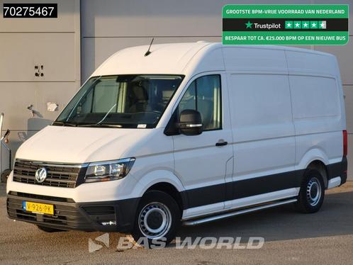 Volkswagen Crafter 140pk Automaat L3H3 Airco Cruise Navi Cam, Auto's, Bestelwagens en Lichte vracht, Bedrijf, Te koop, Achteruitrijcamera