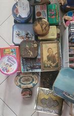 Vintage metalen doos, Verzamelen, Blikken, Ophalen, Gebruikt, Overige, Overige merken