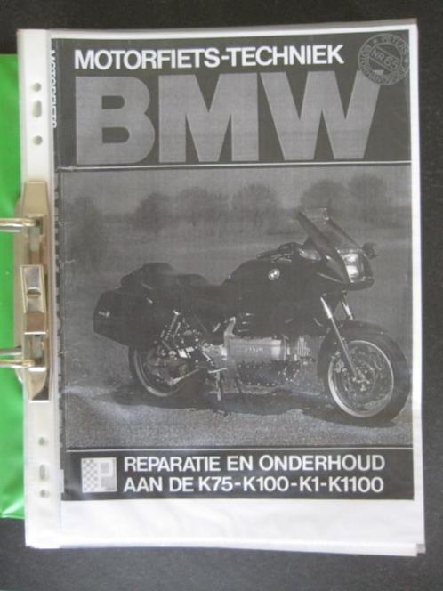 BMW K75-100-1100 tous modèles Manuel d'atelier voir photo, Motos, Modes d'emploi & Notices d'utilisation, BMW, Enlèvement ou Envoi