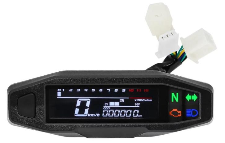 Kilometerteller + Toerenteller digitaal enduro cross mx, Motoren, Tuning en Styling, Ophalen of Verzenden