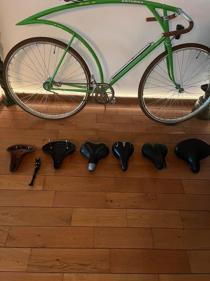 Fiets zadels, Fietsen en Brommers, Fietsaccessoires | Fietsstoeltjes, Gebruikt, Voorzitje, Ophalen