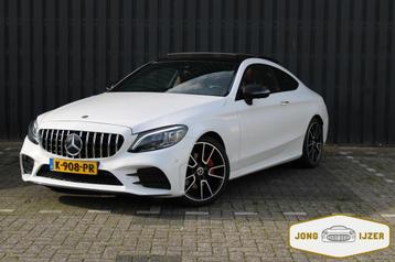 Mercedes-Benz C-klasse Coupé C180 AMG PANO BURM SFEER NIGHT beschikbaar voor biedingen