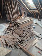 kleine houten latjes tand en groef,  gevernist,  planchetten, Doe-het-zelf en Bouw, Ophalen, Gebruikt, Plank