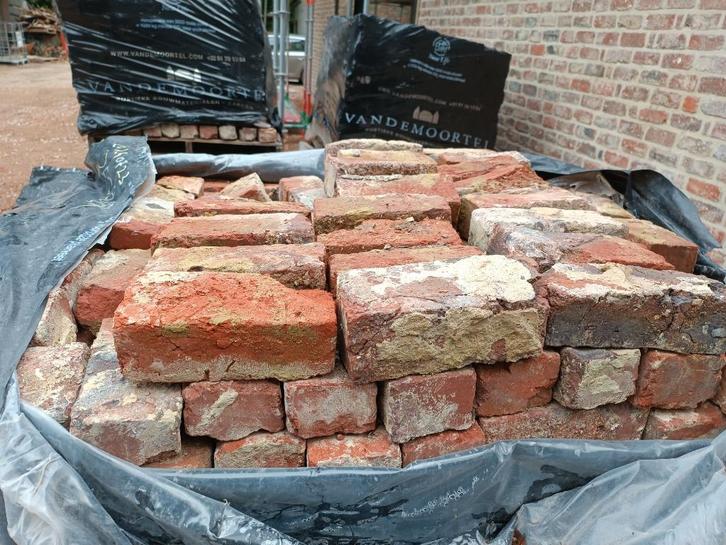 baksteen - recup Ardeense Moef, Doe-het-zelf en Bouw, Metselstenen, Gebruikt, Bakstenen, Ophalen