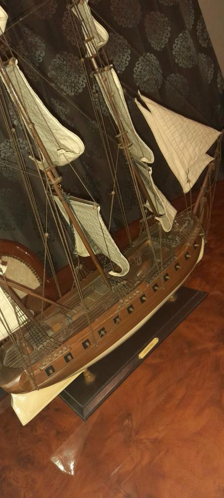 Fregatte, voormalig oorlogsschip „Hermione” - 1779, Hobby en Vrije tijd, Modelbouw | Boten en Schepen, Zo goed als nieuw, Ophalen of Verzenden