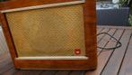 Vintage speaker "Antwerpen Radiodistributie", Audio, Tv en Foto, Luidsprekerboxen, Ophalen, Gebruikt, Center speaker