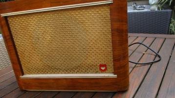 Vintage speaker "Antwerpen Radiodistributie" beschikbaar voor biedingen