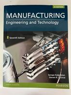 Manufacturing Engineering and Technology - SI Edition, Ophalen of Verzenden, Zo goed als nieuw