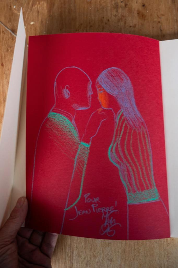 Dédicace couleur Mattotti, Boeken, Stripverhalen, Zo goed als nieuw, Eén stripboek, Ophalen of Verzenden