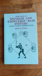 Principles of Database and Knowledge-base Systems, Livres, Informatique & Ordinateur, Langage de programmation ou Théorie, Ullman