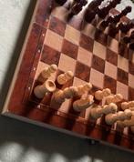 Schaakbord 3 in 1 (schaken, dammen en triktrak), Ophalen, Gebruikt