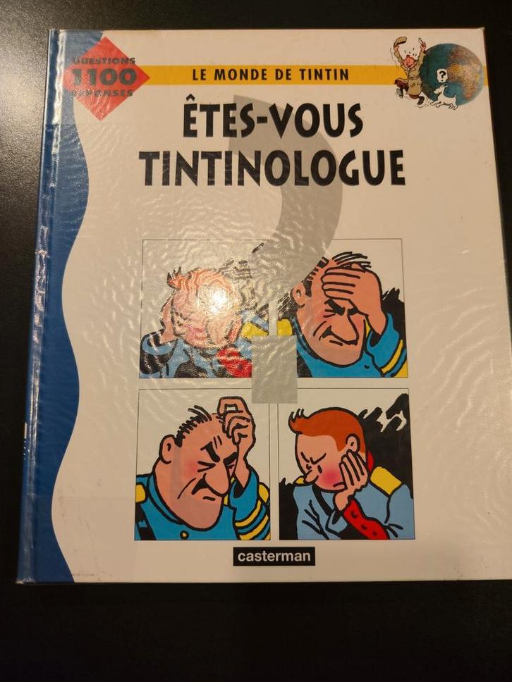 Êtes-vous tintinologie, Livres, BD