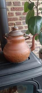 Antieke koperen waterketel, Ophalen