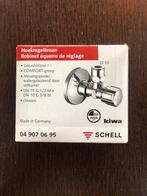 4 nieuwe schell kraantjes, Doe-het-zelf en Bouw, Sanitair, Ophalen, Nieuw, Chroom, Kraan